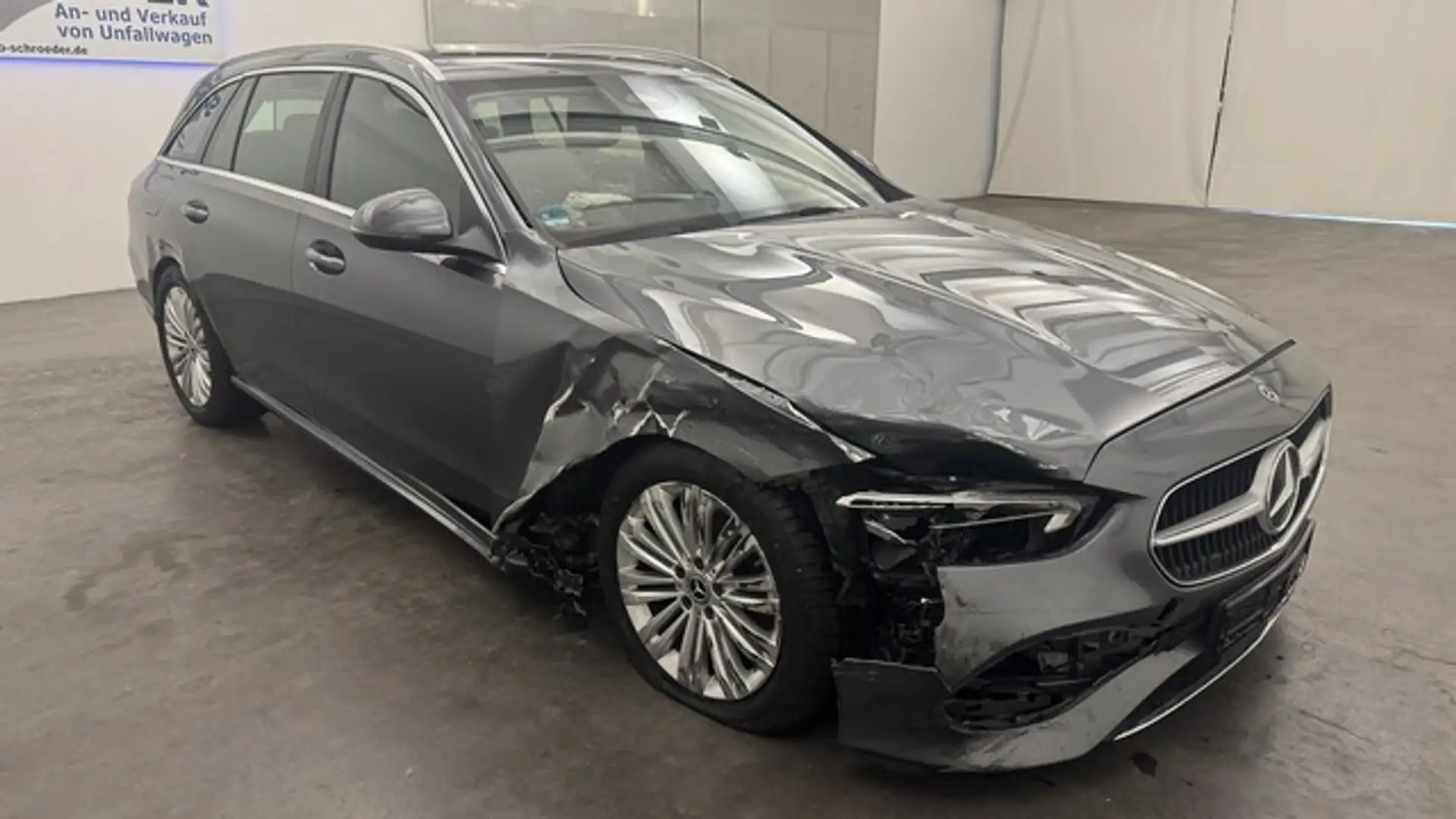 Mercedes-Benz C 220 d T *MBUX*Teilleder*Navi*Kamera* Grigio - 2