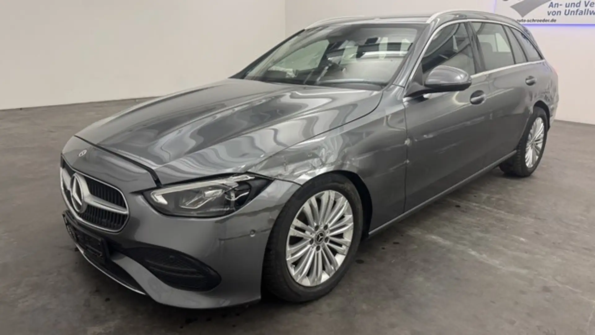Mercedes-Benz C 220 d T *MBUX*Teilleder*Navi*Kamera* Gris - 1