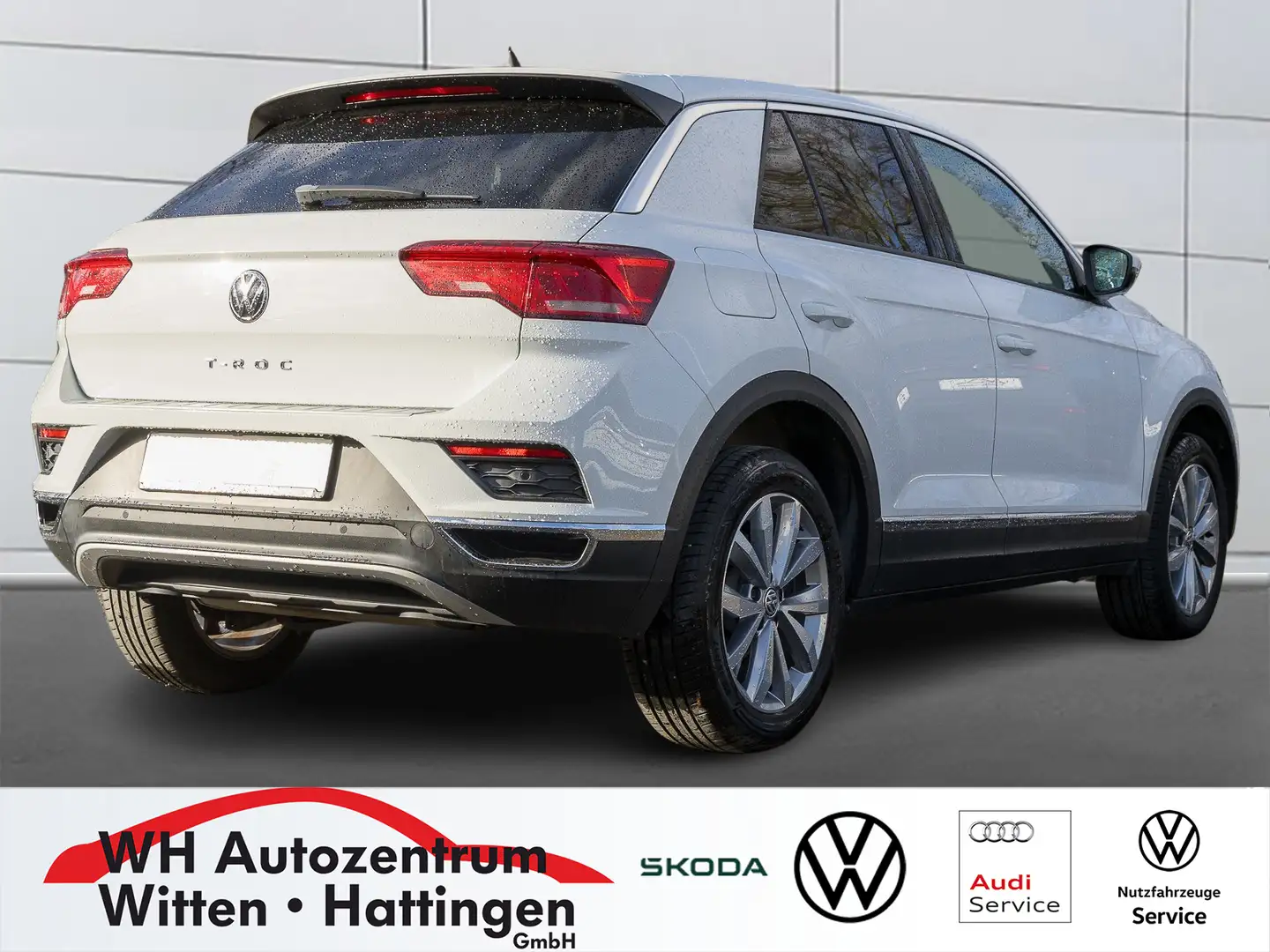 Volkswagen T-Roc 1.0 TSI STYLE NAVI PDC CLIMATRONIC SITZHZG Weiß - 2