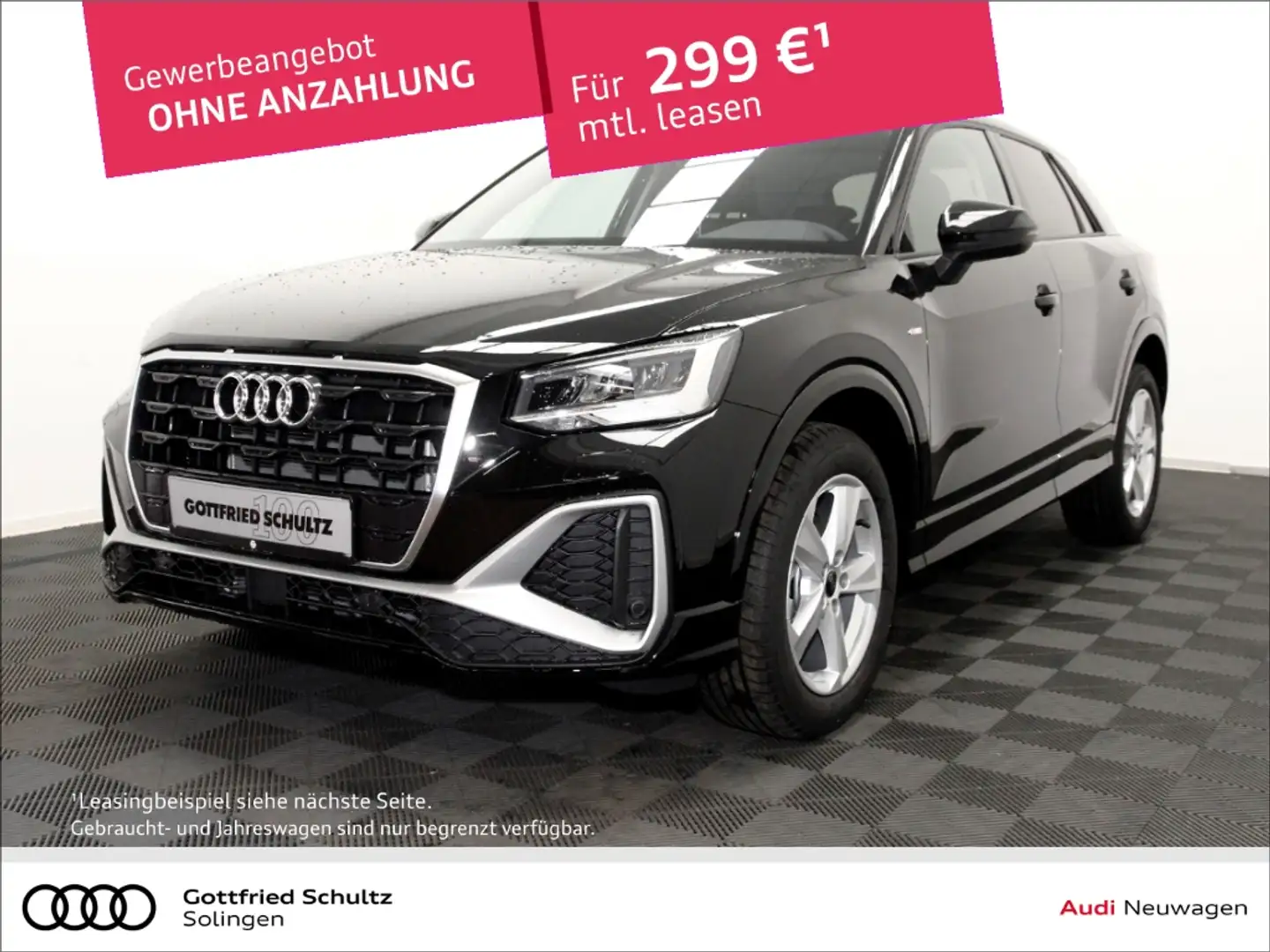 Audi Q2 30 TFSI LED Rückfahrkamera Smartphone Interface S Schwarz - 1