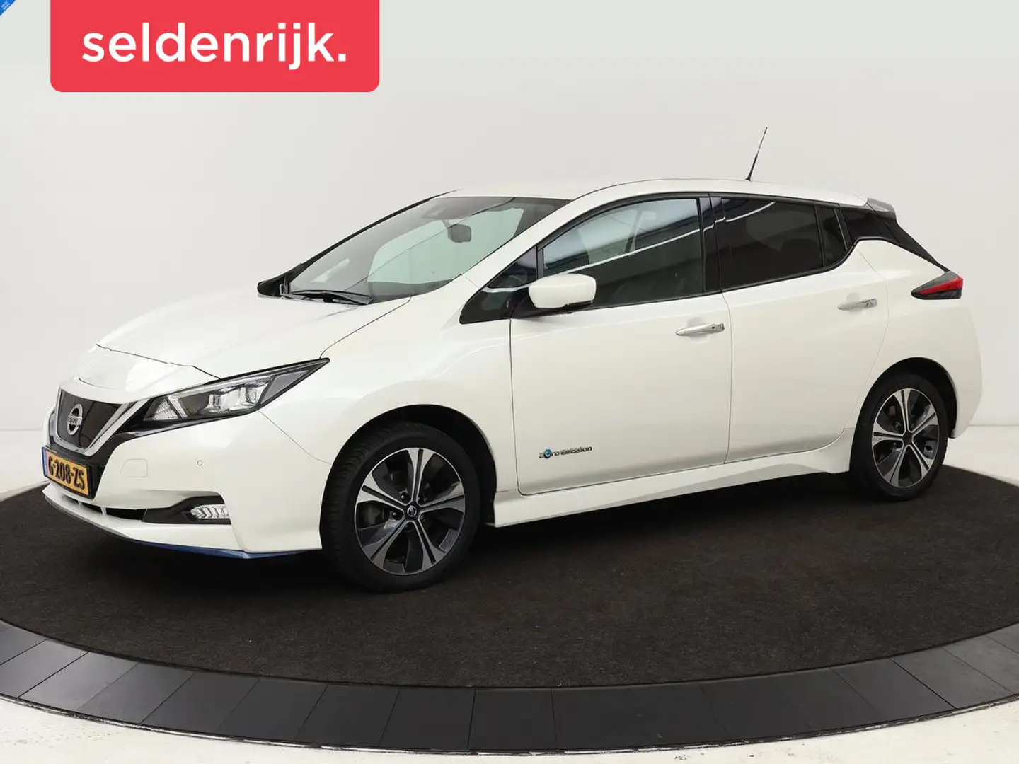Nissan Leaf e+ Tekna 62 kWh | Leder | Stoelverwarming | 360 ca Wit - 1