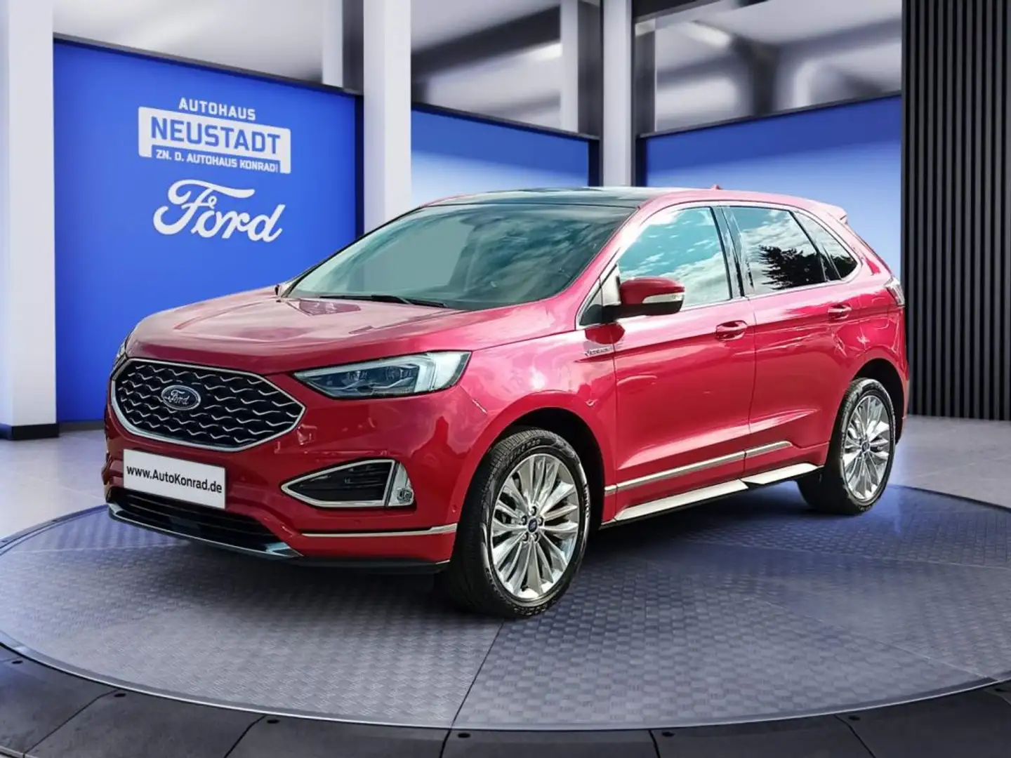 Ford Edge 2.0 EcoBlue Bi-Turbo 4x4 Aut. Vignale Rot - 1