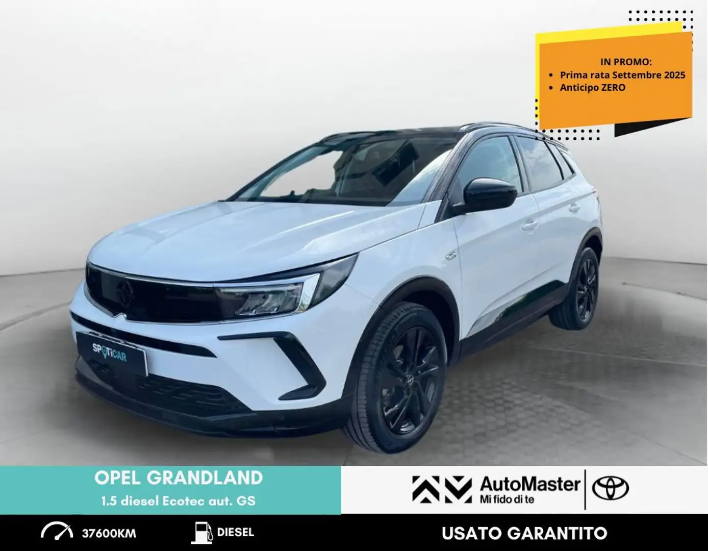 Opel Grandland 1.5 diesel Ecotec aut. GS Bianco - 1