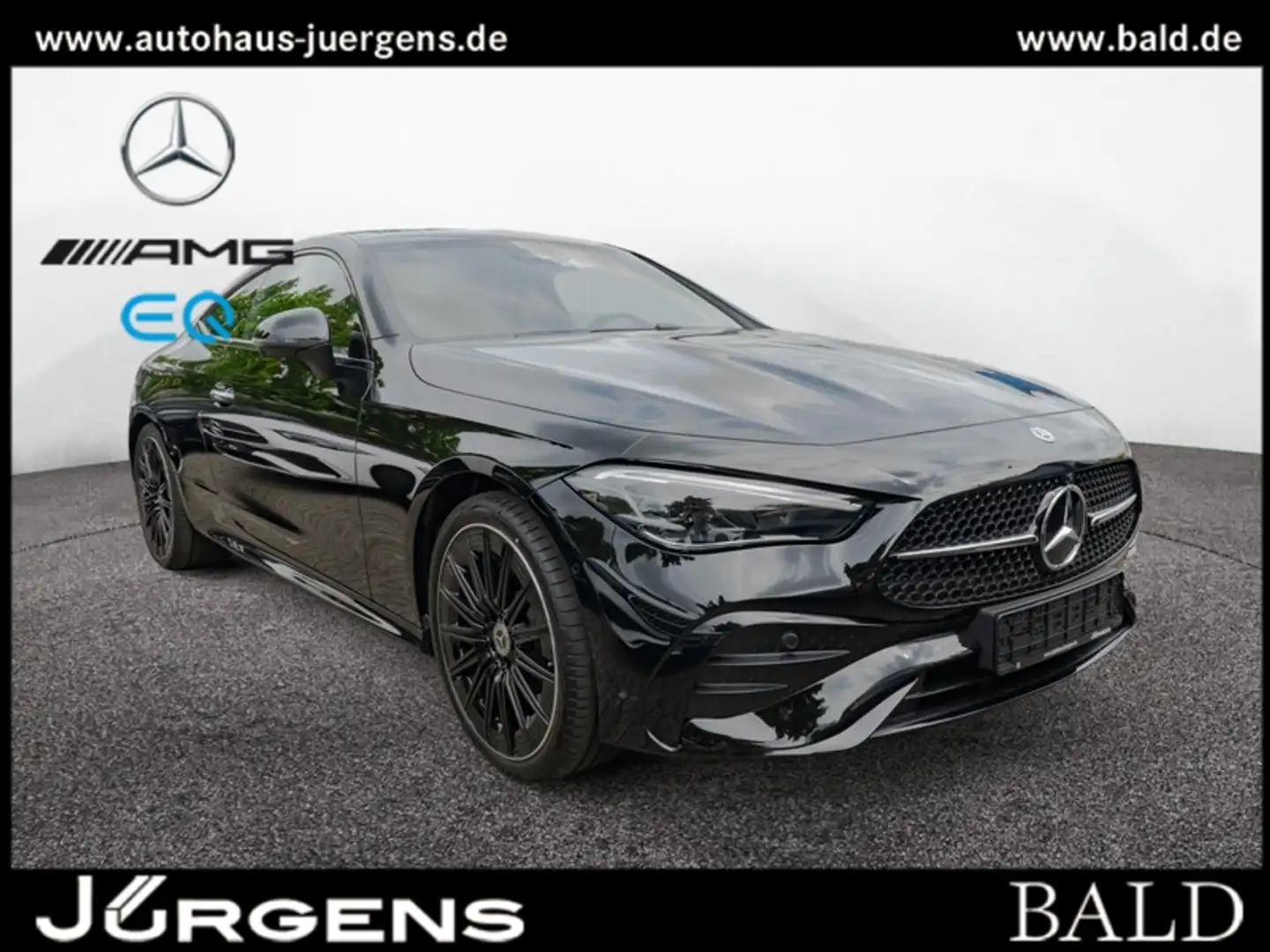 Mercedes-Benz CLE 220 d Coupé AMG-Sport/360/Pano/Night/Distr Schwarz - 1