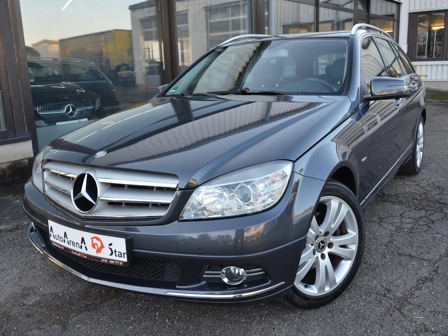 Mercedes-Benz C 200 C 200 T Kompressor,Alu,Klima,Navi,PDC,Shz,Tel,AHK Grau - 1