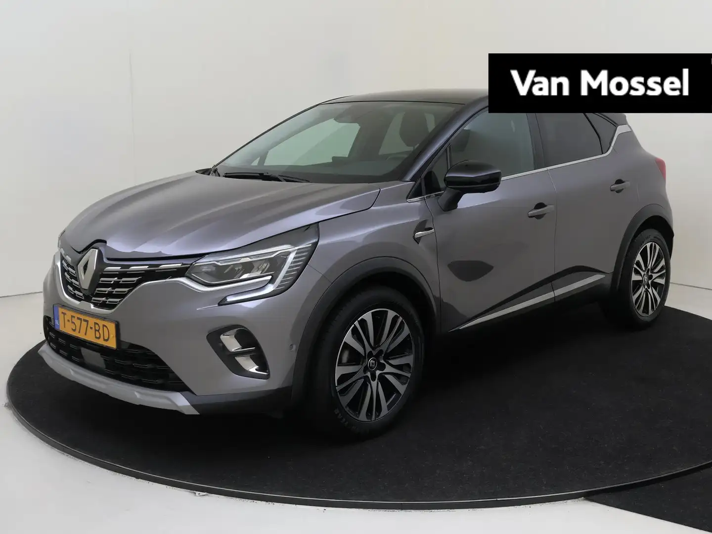 Renault Captur 1.3 TCe160 iconic | Navigatie | Parkeersensoren & Grijs - 1