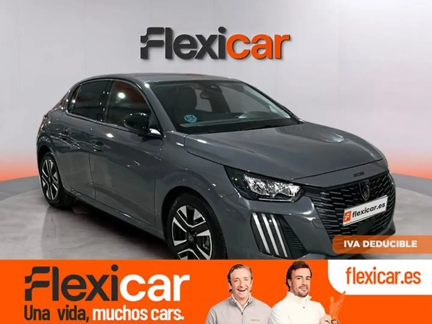 Peugeot 208 Allure Gasolina 100 S&S 6 Vel. MAN Gris - 1