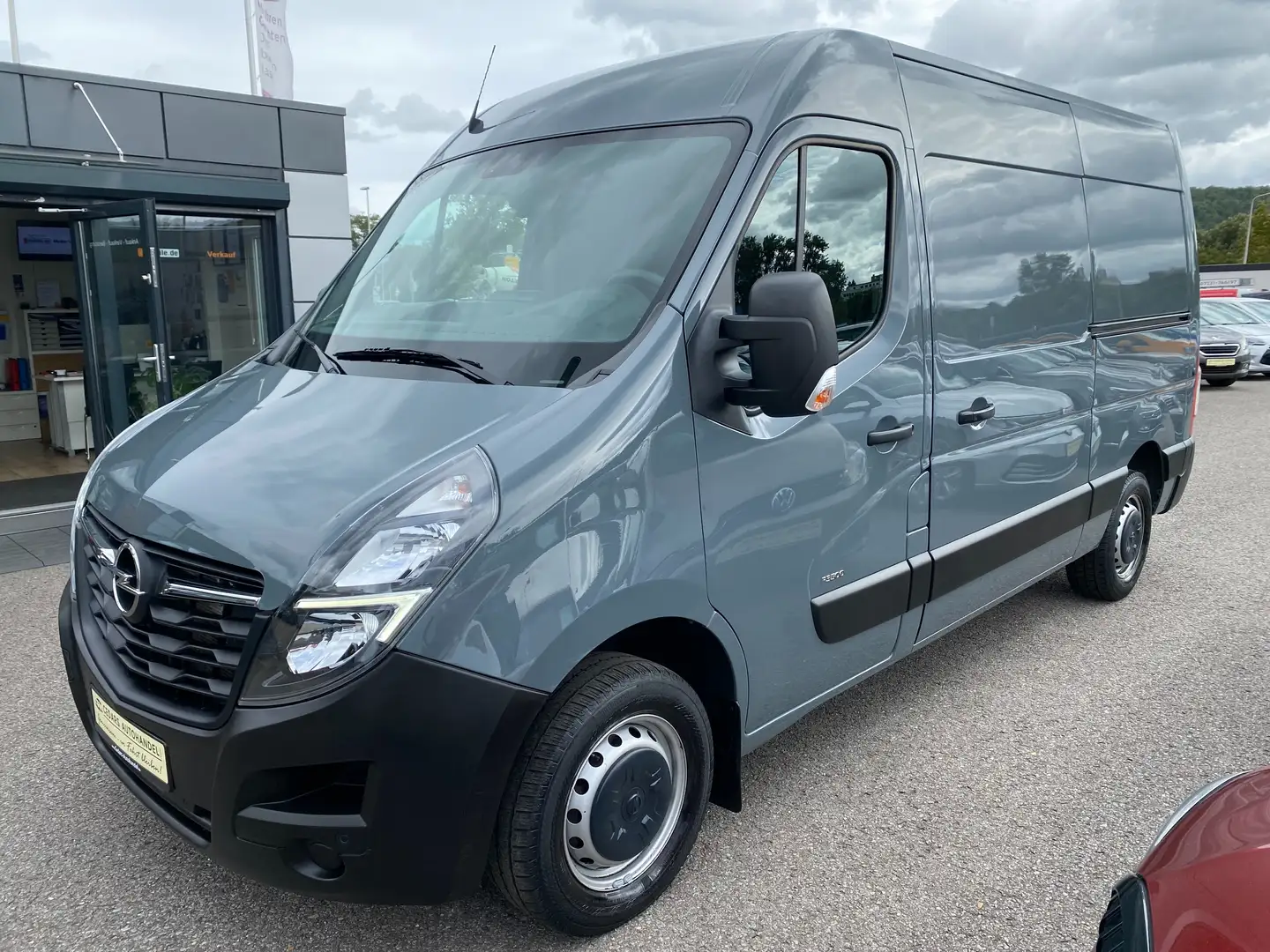 Opel Movano B L2H2 3,5t Aut. 1.Hd Klima Kamera 2xSchiebtüre Grau - 1