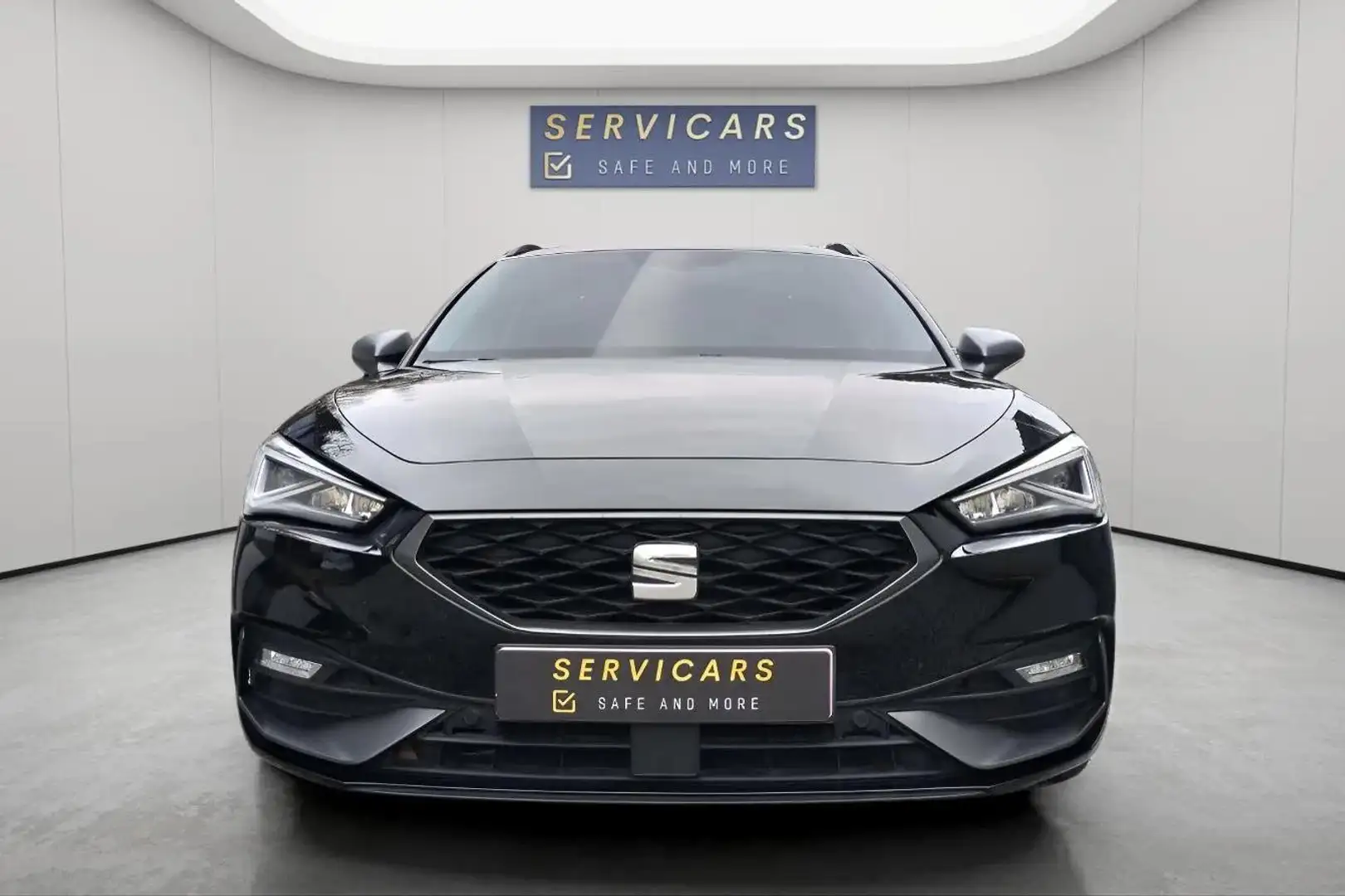 SEAT Leon ST 1.5 eTSI MHEV FR DSG // Garantie 12mois Zwart - 2