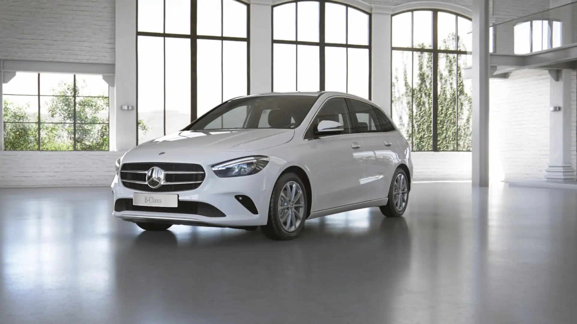 Mercedes-Benz B 180 d Sitzhzg.+LED+Carplay+Totwinkel Weiß - 1