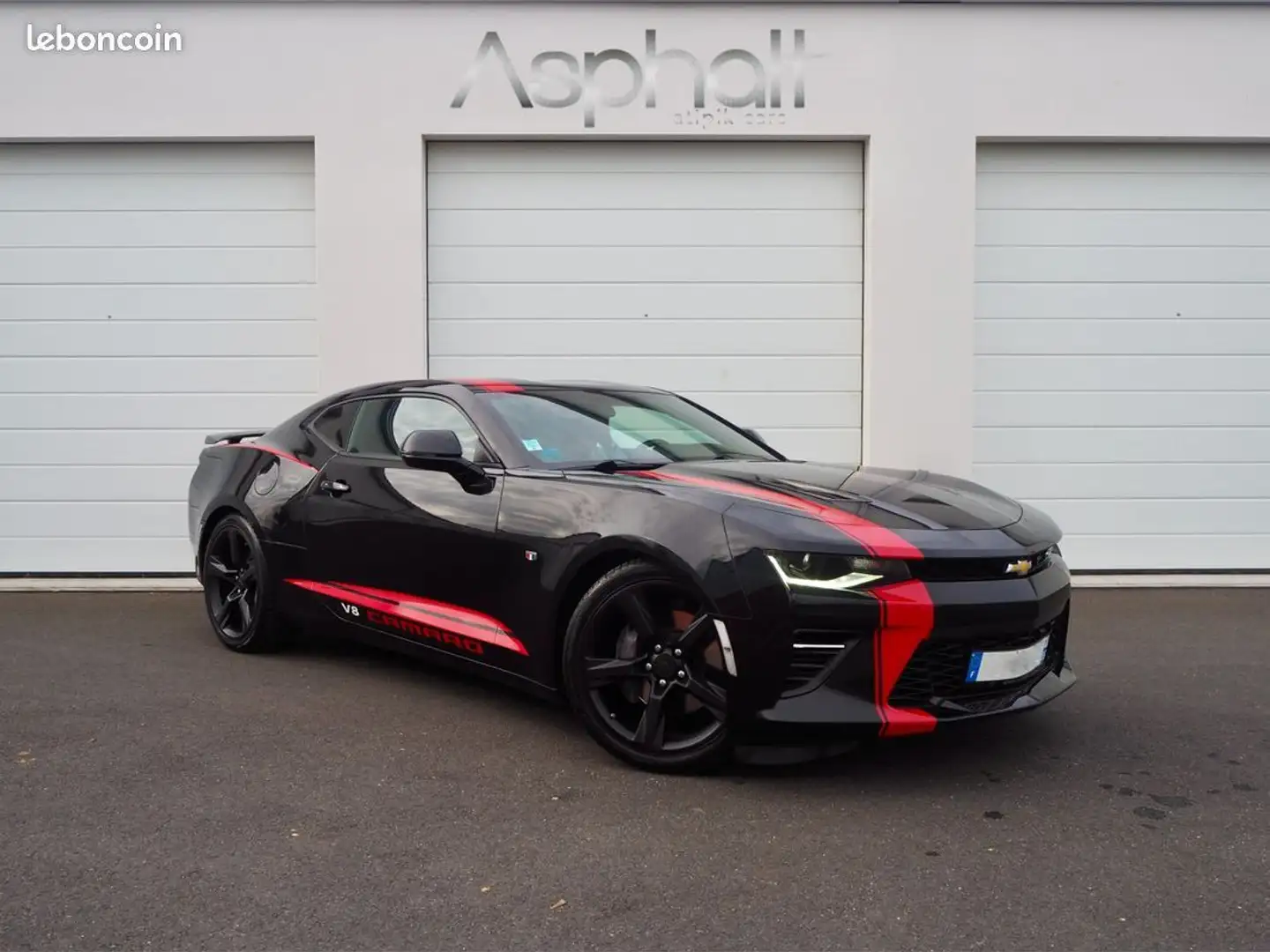 Chevrolet Camaro Coupé 6.2l V8 453cv Noir - 1