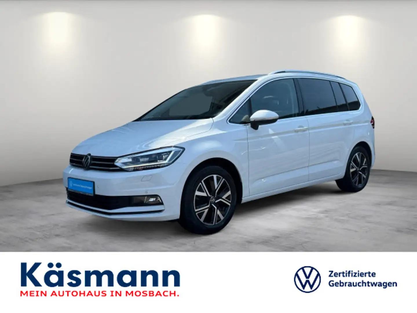 Volkswagen Touran Highline 1.5TSI 7-SITZER AHK NAVI LED KAM Weiß - 1