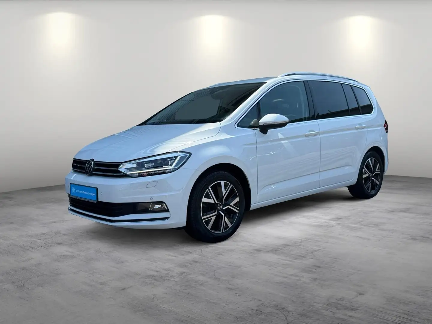 Volkswagen Touran Highline 1.5TSI 7-SITZER AHK NAVI LED KAM Weiß - 2