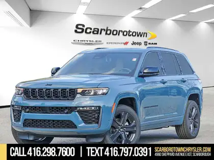 Blue 2027 Jeep Grand Cherokee SUV / Crossover Four-Wheel Drive 8-Speed Automatic