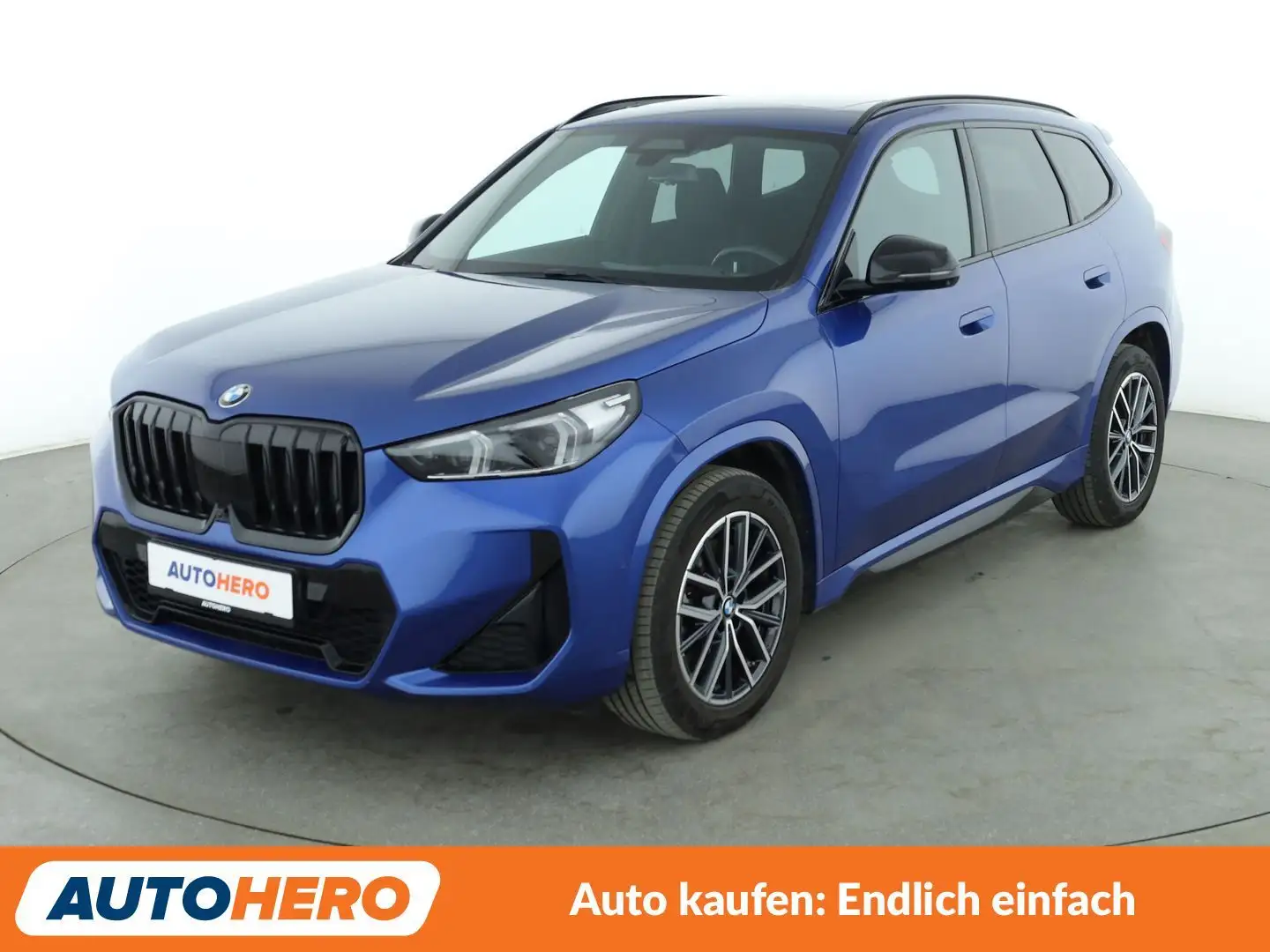 BMW X1 xDrive 23d M Sport Aut.*NAVI*360*ACC* Bleu - 1