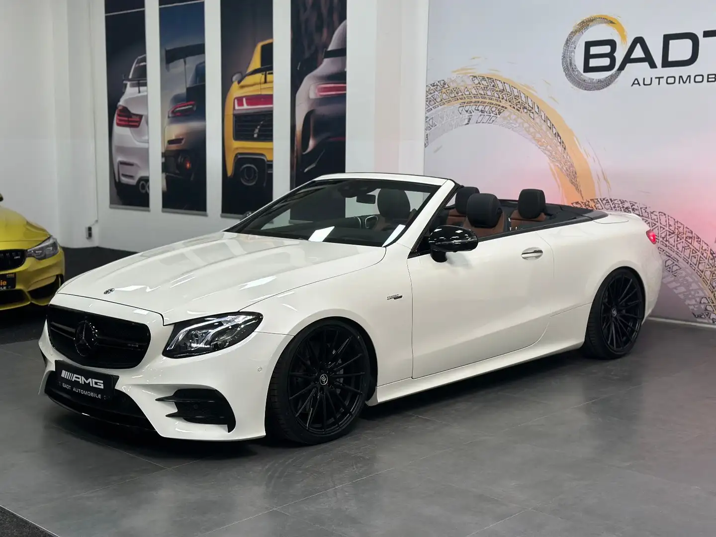 Mercedes-Benz E 53 AMG Cabrio 4Matic 20"*HUD*360°*MEMO*BURMEST Blanco - 2