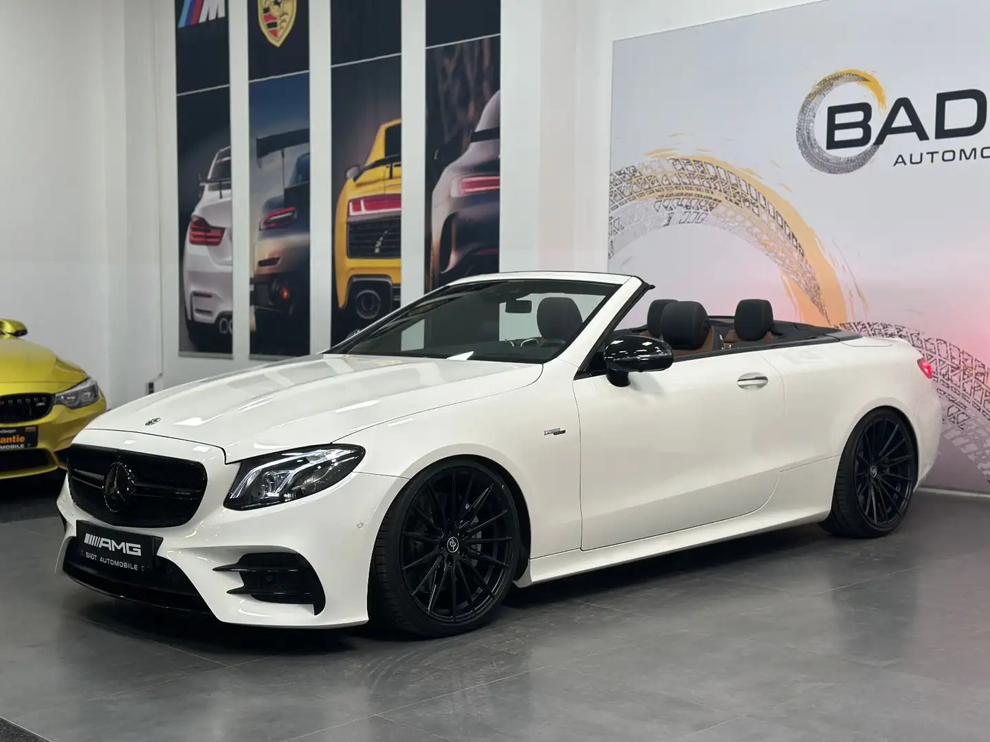Mercedes-Benz E 53 AMG Cabrio 4Matic 20"*HUD*360°*MEMO*BURMEST Blanco - 1
