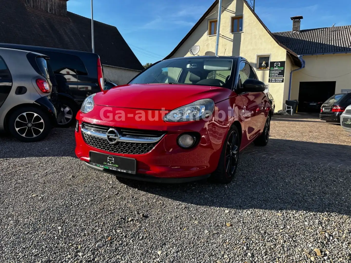 Opel Adam ** Wenig Km ** Tüv ** Czerwony - 2
