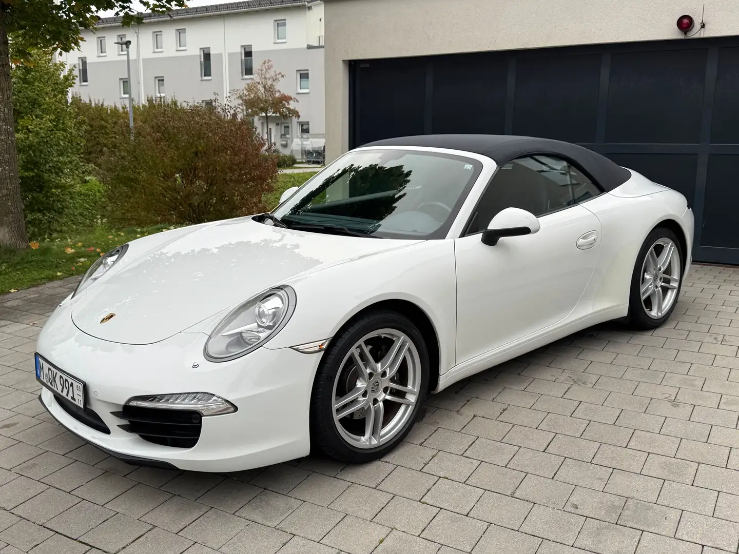 Porsche 991 911 991 Carrera Cabriolet Automatik Service NEU! Weiß - 1