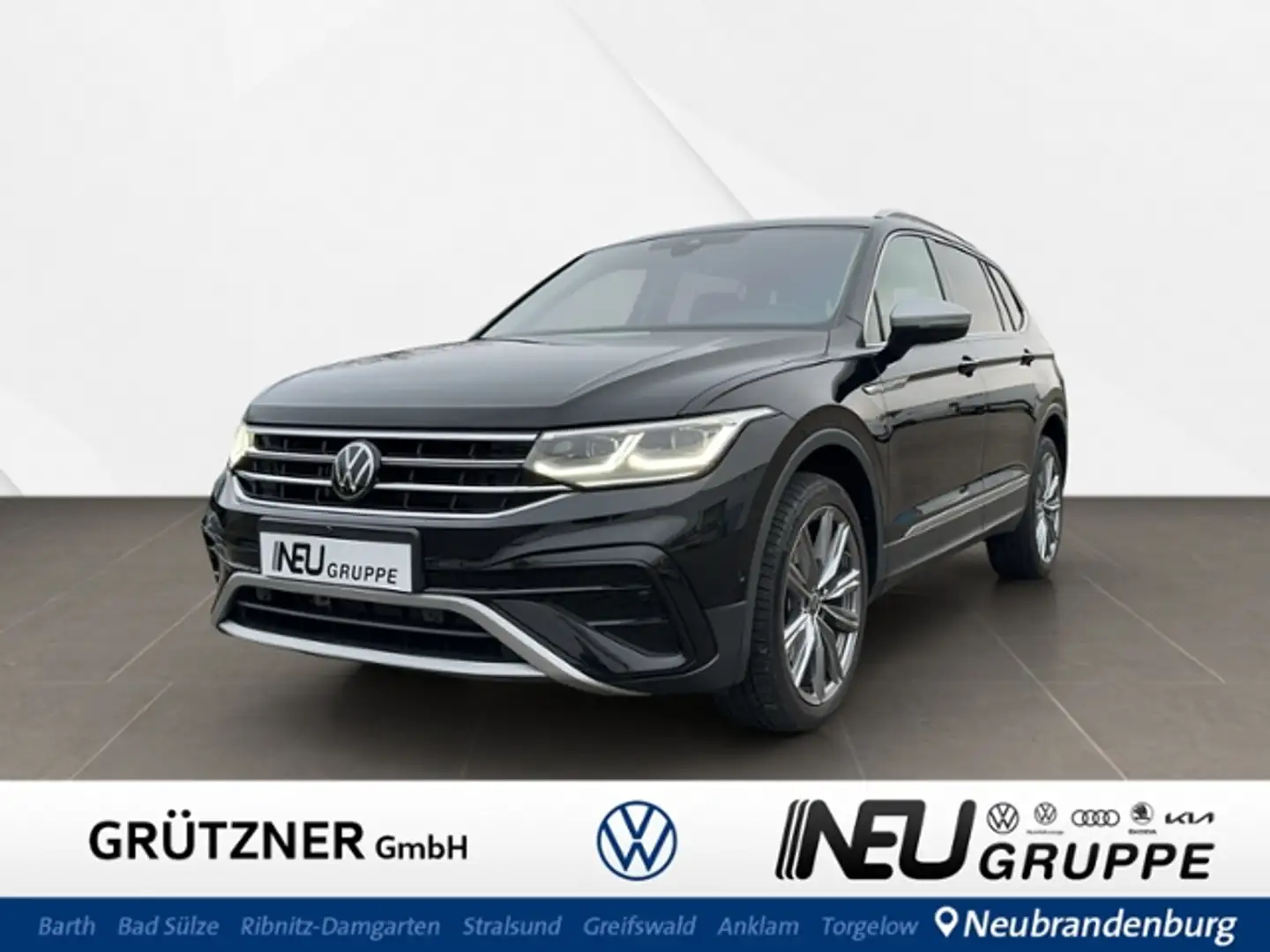 Volkswagen Tiguan Allspace 2.0 TSI 4x4 DSG Elegance HUD AHK, SH v. und h., " Schwarz - 1