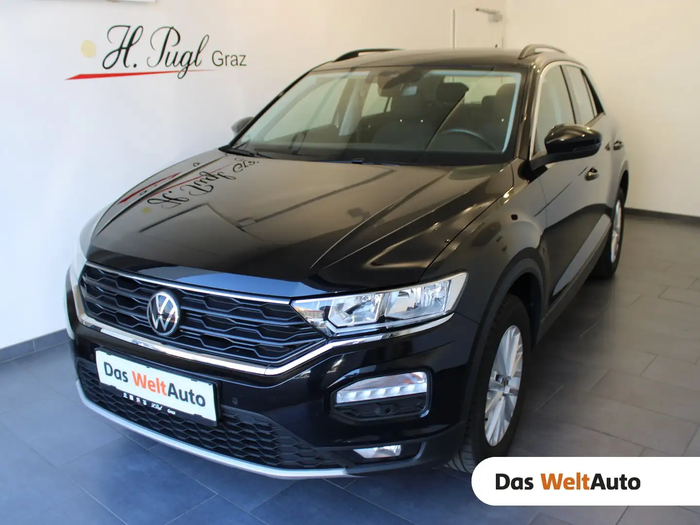 Volkswagen T-Roc Design TSI Schwarz - 1