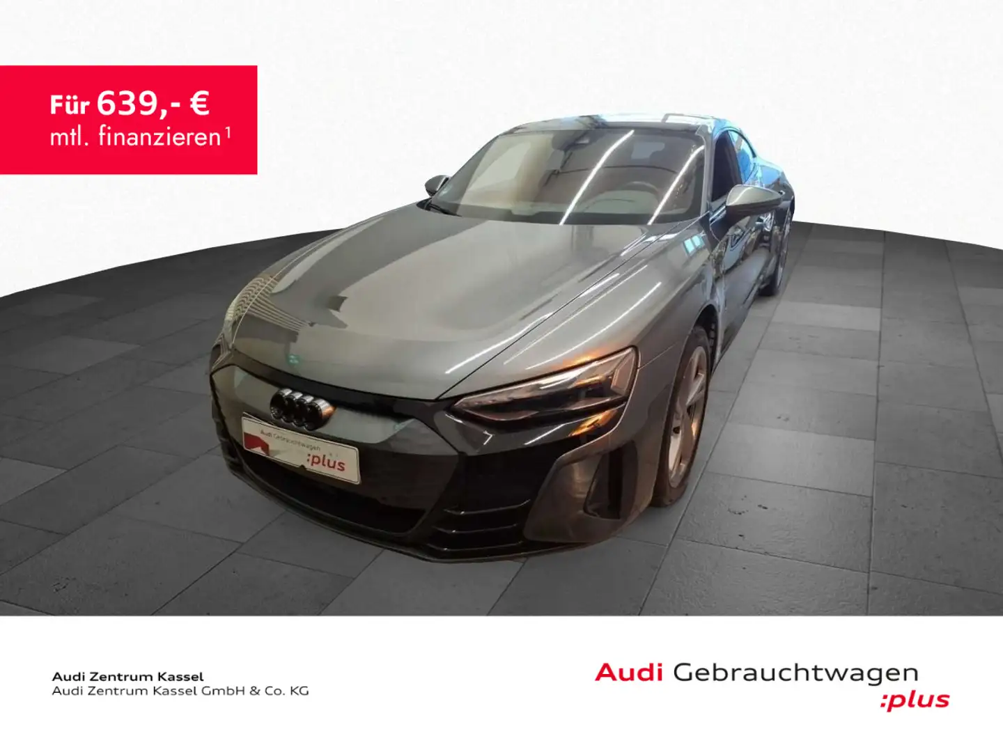 Audi e-tron GT LED Pano Navi Leder 360° Grau - 1