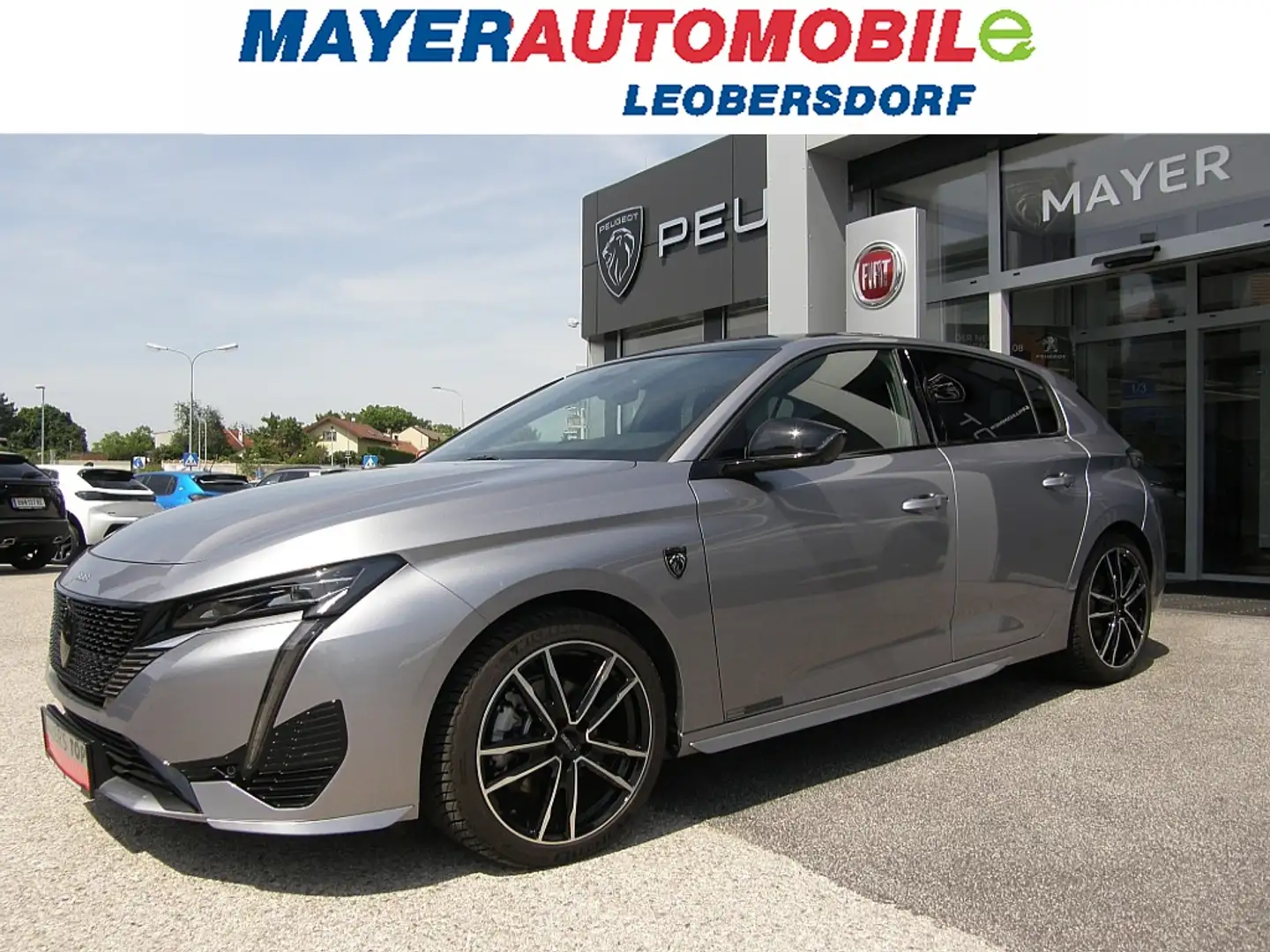 Peugeot 308 GT Hybrid 136 e-DCS6 Argent - 1