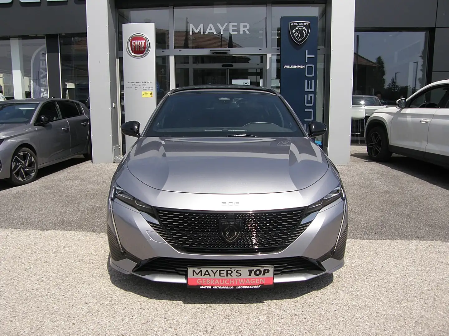 Peugeot 308 GT Hybrid 136 e-DCS6 Argent - 2