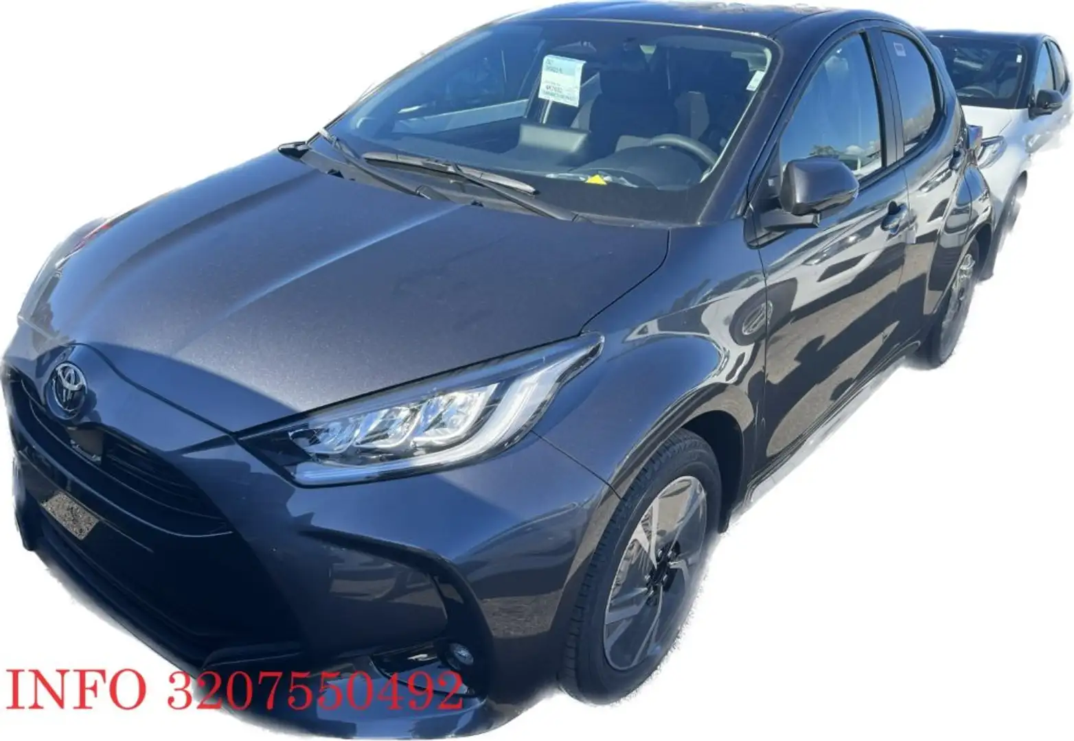 Toyota Yaris 1.5 Hybrid 5 porte Trend PRONTA CONSEGNA  MY 25 Grigio - 1