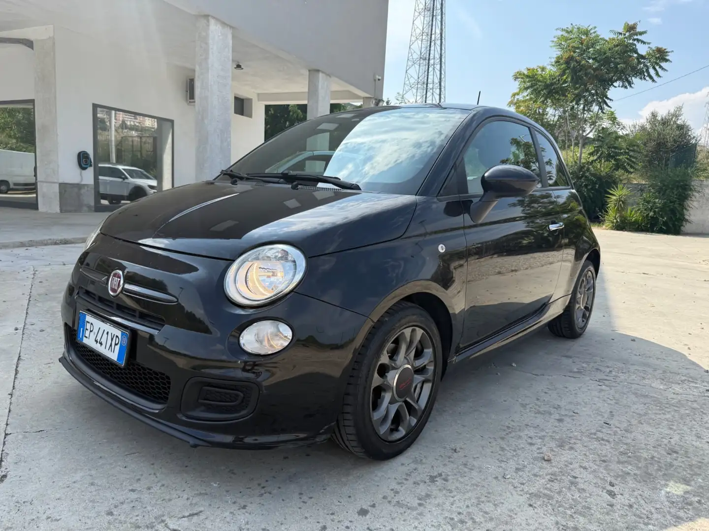 Fiat 500 0.9 TwinAir Turbo Sport Nero - 1