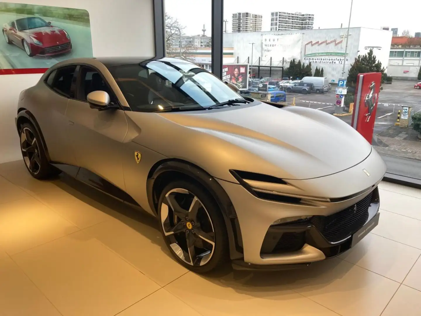 Ferrari Purosangue Aluminio opaco Full carbone pano - 2