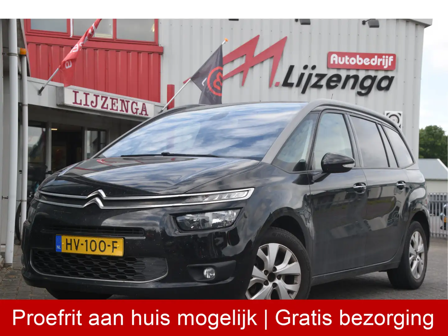 Citroen Grand C4 Picasso 1.2 PureTech Business Navi | PDC | Bluetooth | Tre Zwart - 1