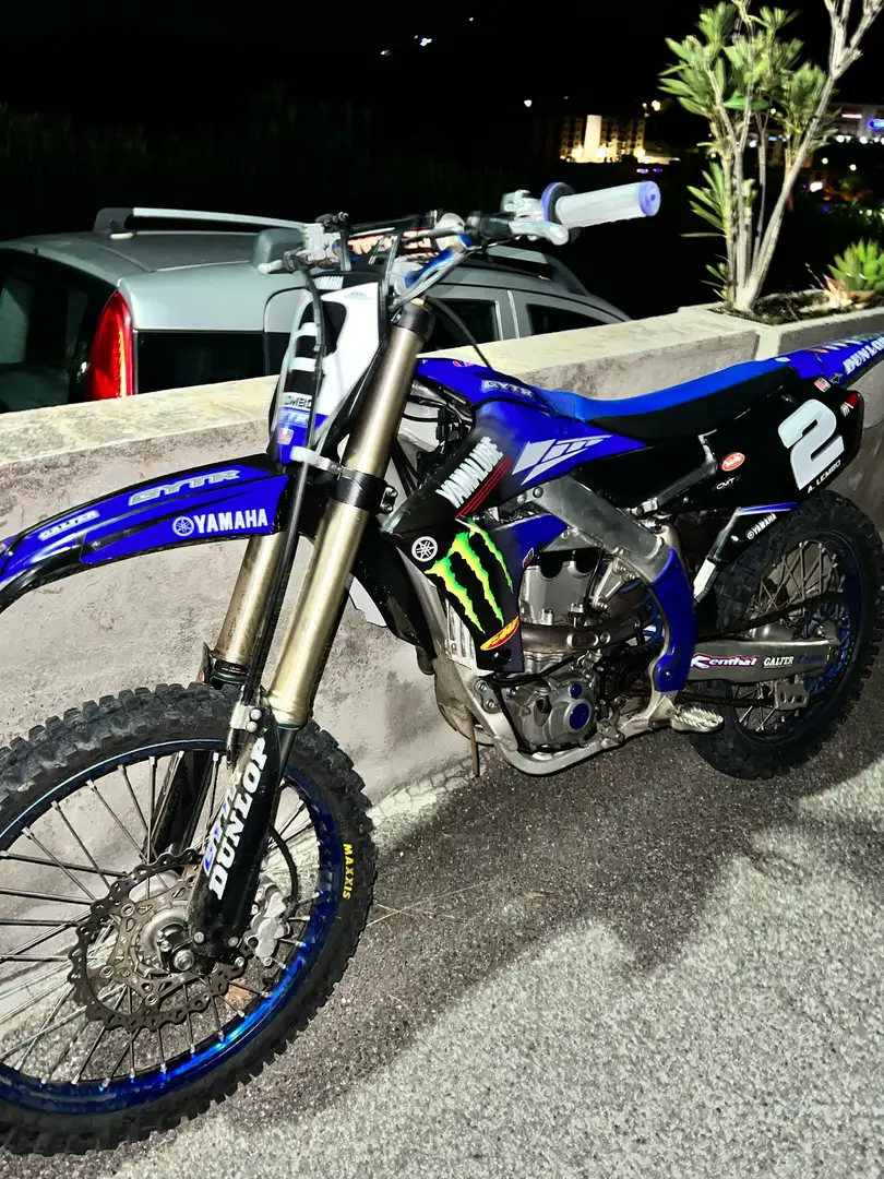 Yamaha YZ 450 moto cross Kék - 2