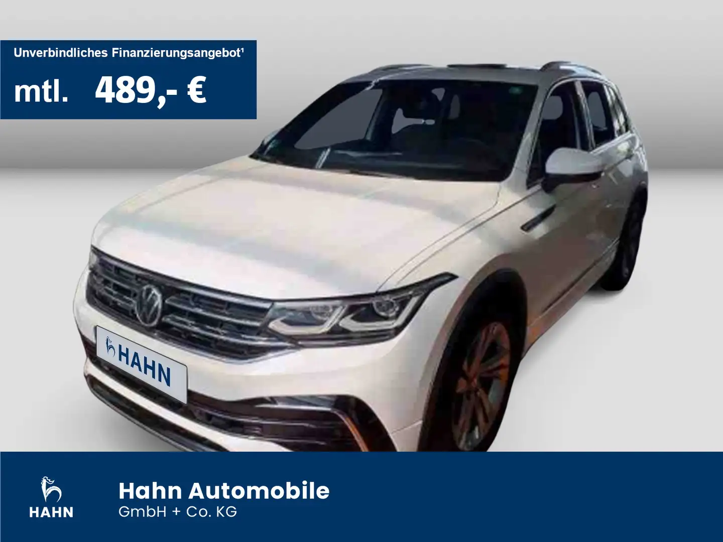 Volkswagen Tiguan 2.0 TSI DSG R-Line 4Mo AHK Navi Matrix Weiß - 1