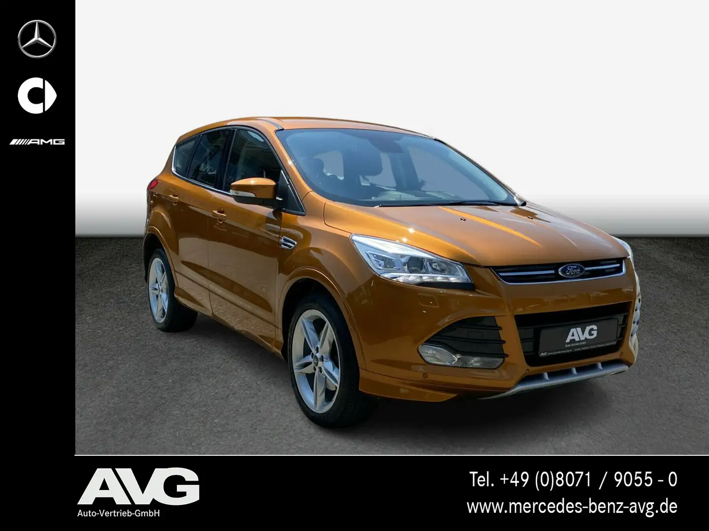Ford Kuga Kuga 2.0 TDCi 4x4 Individual RFK Navi SHZ Xenon BC Orange - 2