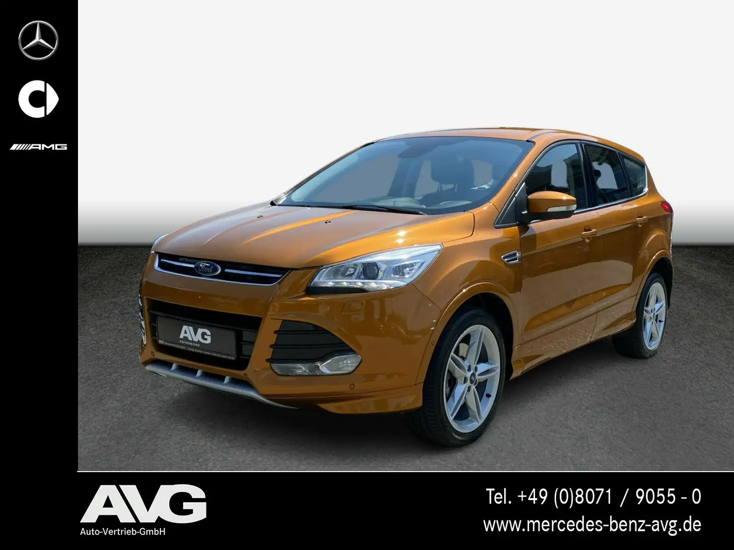 Ford Kuga Kuga 2.0 TDCi 4x4 Individual RFK Navi SHZ Xenon BC Orange - 1