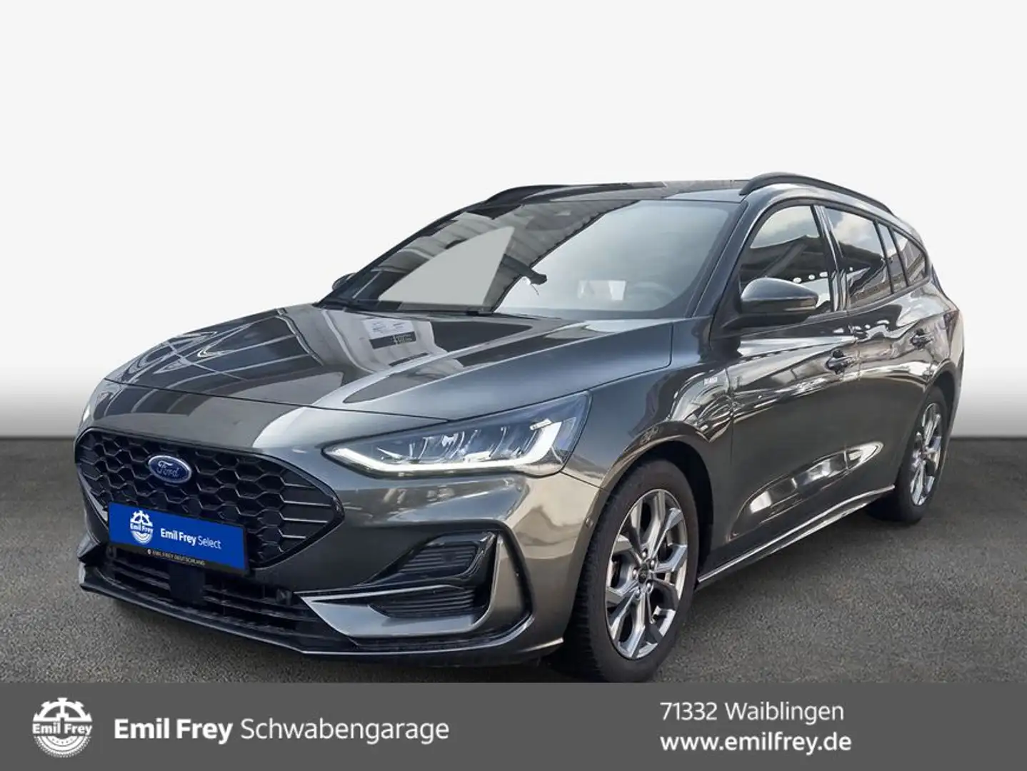 Ford Focus Turnier 1.0 EcoBoost Hybrid ST-LINE X Grau - 1