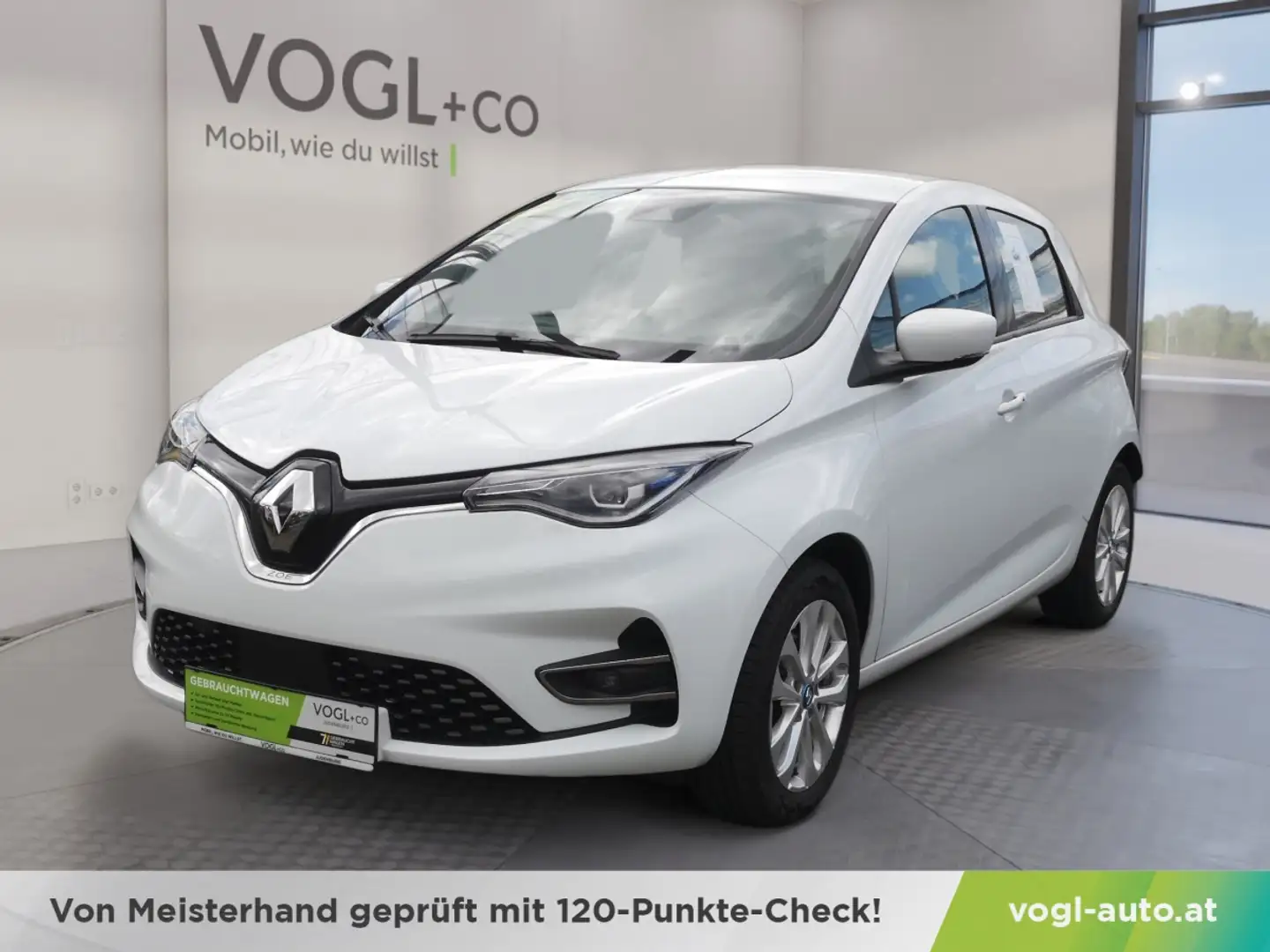 Renault ZOE Zen R110 Z.E.50 (52kWh) Akku Miete Weiß - 1