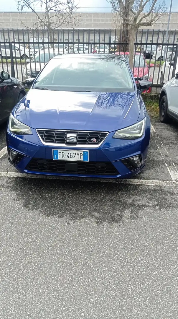 SEAT Ibiza 1.6 tdi FR 95cv dsg Bleu - 1