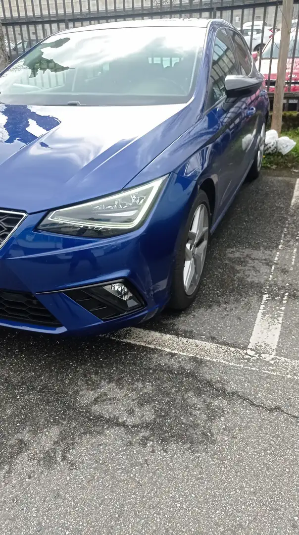 SEAT Ibiza 1.6 tdi FR 95cv dsg Bleu - 2