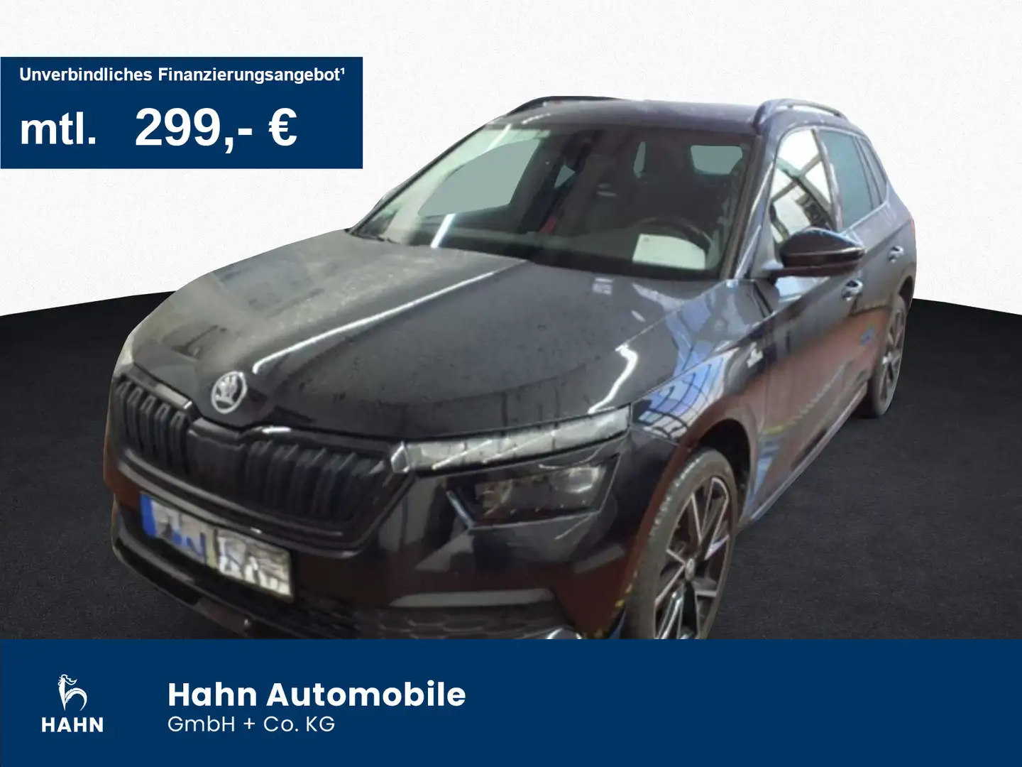 Skoda Kamiq 1.0TSI DSG Monte Carlo LED Pano SHZ Navi Schwarz - 1