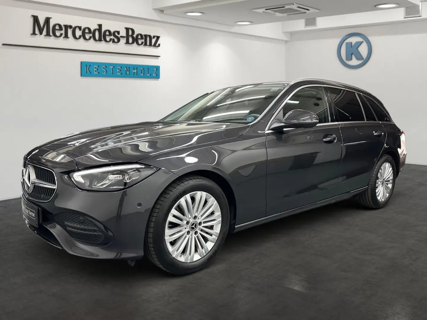 Mercedes-Benz C 220 d T Avantgarde WideScreen Pano Burmester LED Grau - 2