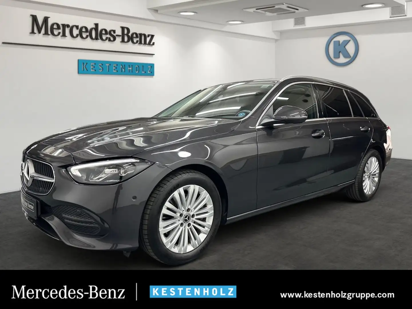 Mercedes-Benz C 220 d T Avantgarde WideScreen Pano Burmester LED Grau - 1