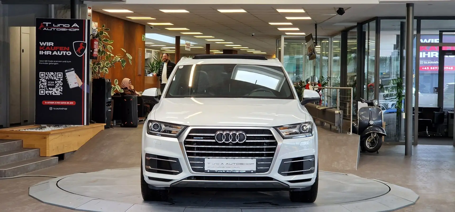 Audi Q7 50 TDI quatttro S-tronic *BOSE*Pano*360°*Virtual-C Weiß - 2