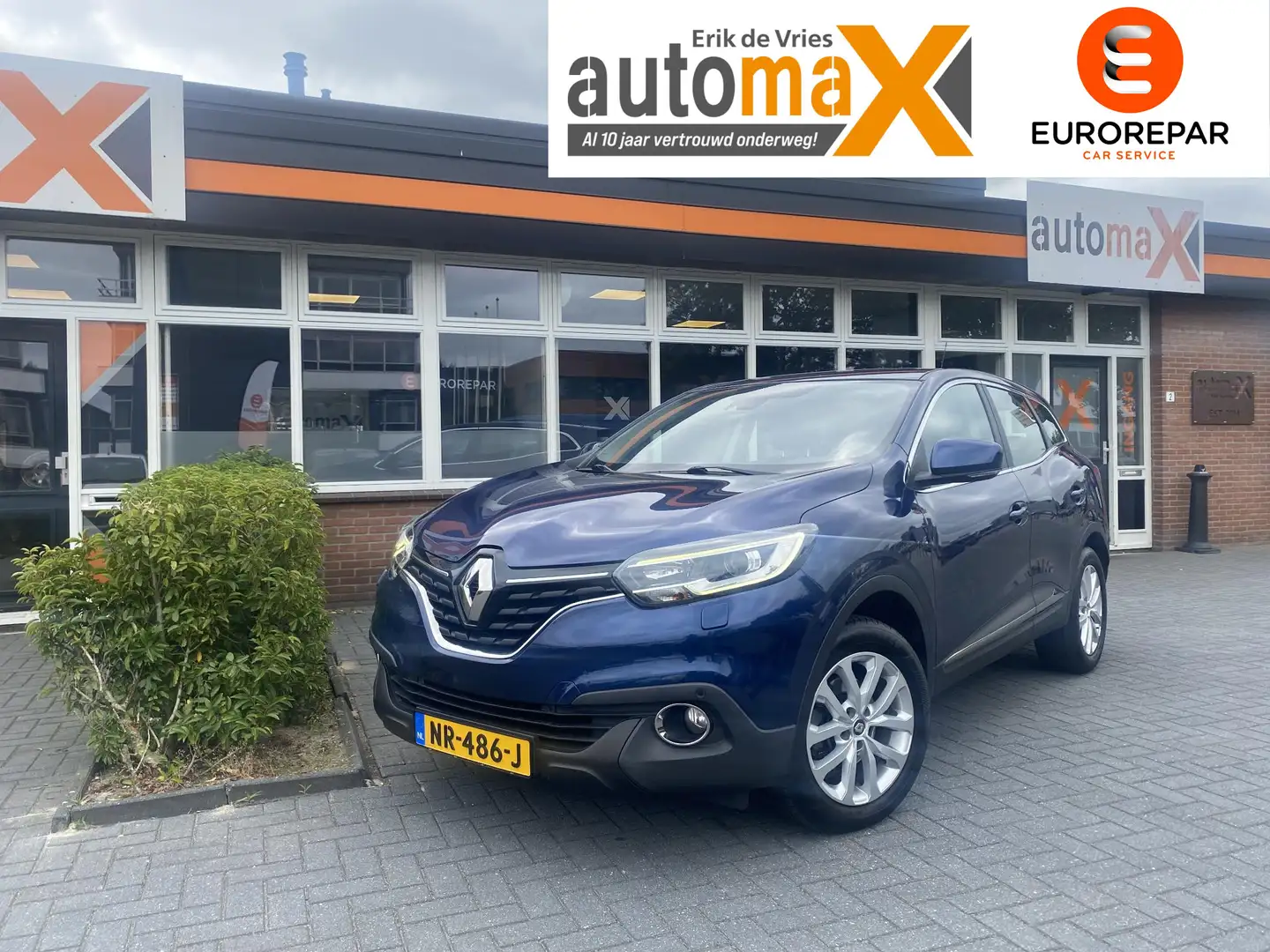 Renault Kadjar 1.6 dCi Intens |Goed Onderhouden!|Trekhaak!| Blau - 1