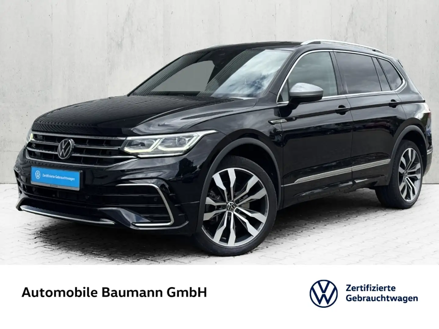 Volkswagen Tiguan Allspace 2.0 TSI 4MOTION R-LINE *AHK* Schwarz - 1