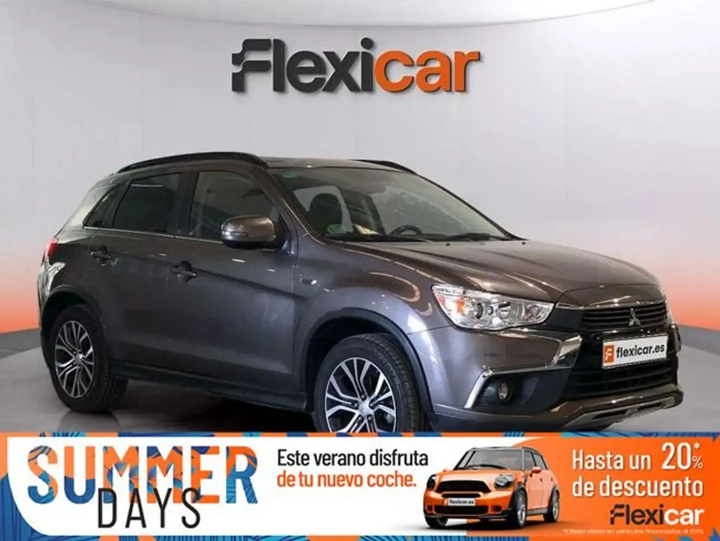 Mitsubishi ASX 180DI-D Motion 4WD Gris - 1