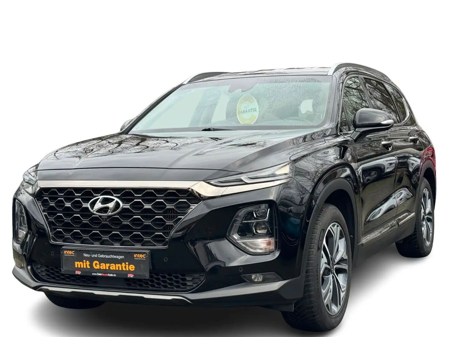 Hyundai SANTA FE Premium 4WD*ACC*Leder*360°Kam*Memory* Schwarz - 1