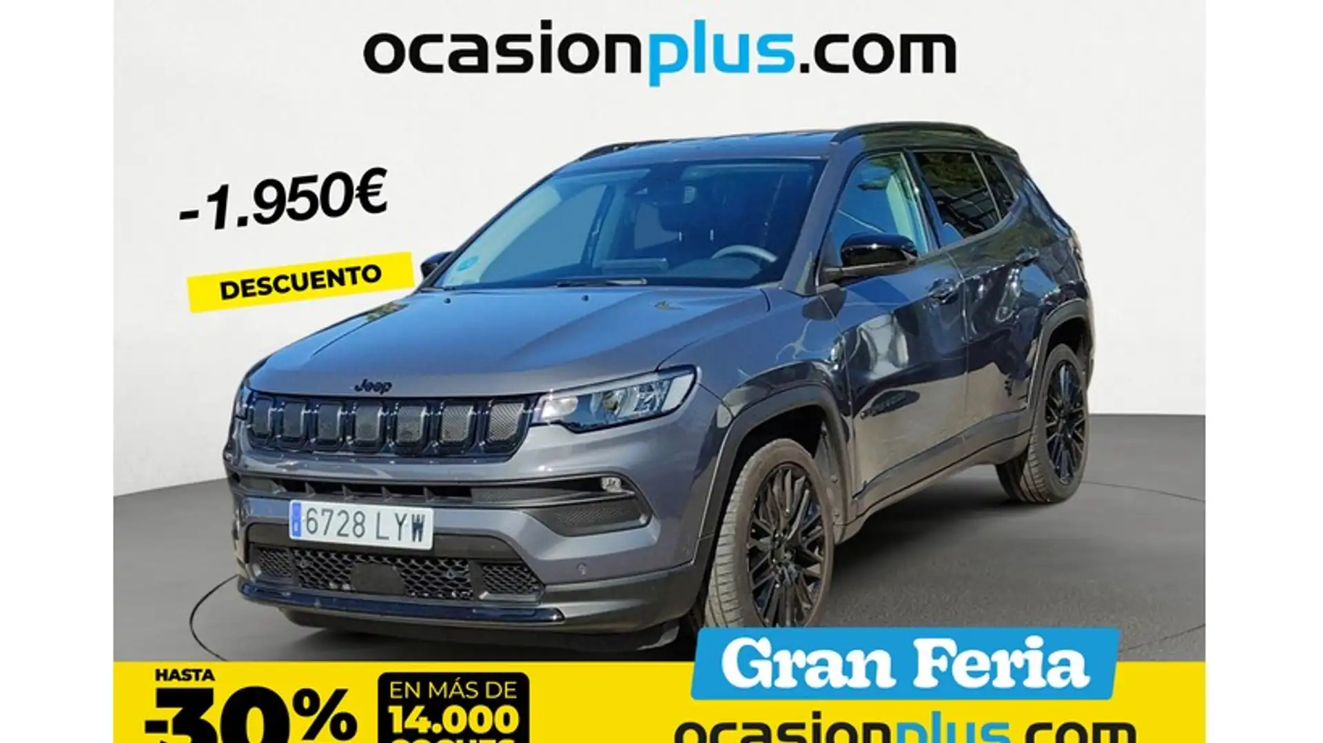 Jeep Compass 1.6 Mjt Night Eagle FWD Grigio - 1