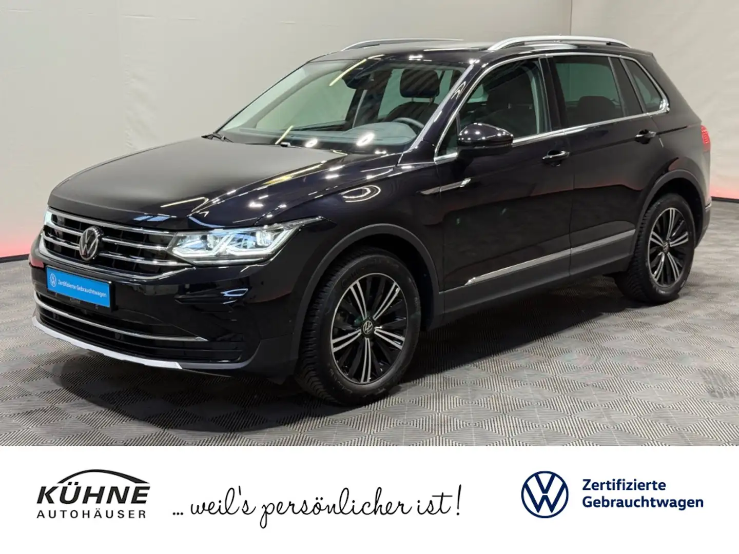 Volkswagen Tiguan Elegance 1.5 TSI DSG | MATRIX NAVI PANO Schwarz - 1